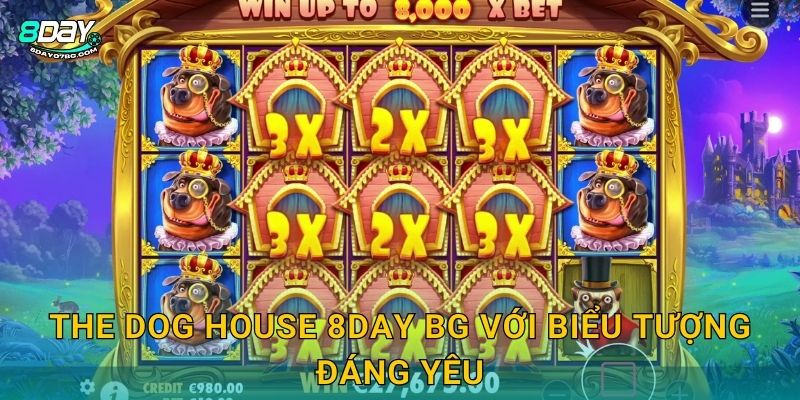 The Dog House 8day bg với biểu tượng đáng yêu