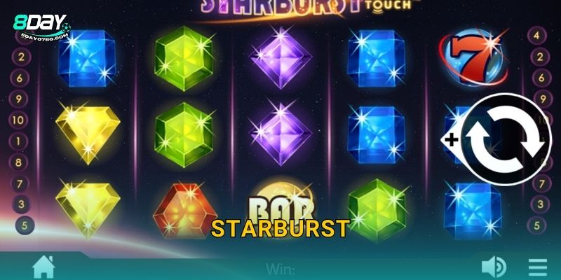 Starburst 8day bg – Viên Ngọc Vũ Trụ Huyền Thoại